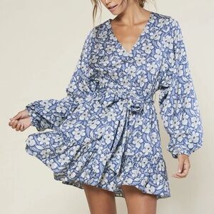 Outerknown Floral Mini Dress